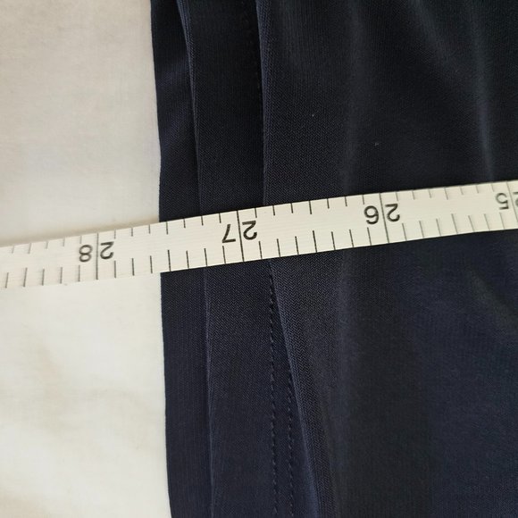 NWT Chaps size XL Short Sleeve top in Navy Blue - Picture 6 of 6